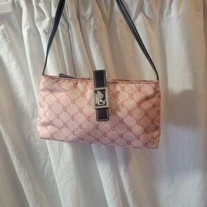 Ralph Lauren Pink Patterned Mini Bag